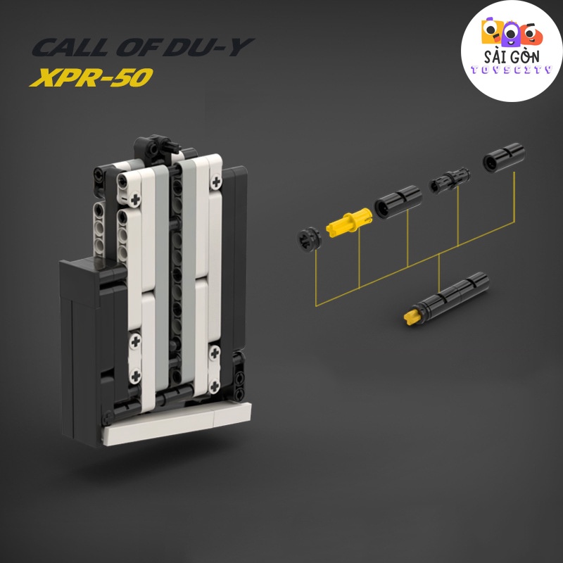 Đồ Chơi Lắp Ráp Mô Hình Súng Sniper Rifle XPR-50 Với 1700+ - Bản Thiết Kế Tiêu Chuẩn Của Kevin183