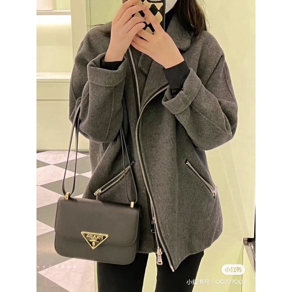 Túi đeo vai đeo chéo Pa Da da hạt khóa kim loại Full Box 1066