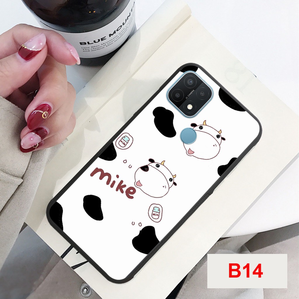 ỐP LƯNG OPPO A15- OPPO A16  IN HÌNH BÒ SỮA ĐẸP ĐÁNG YÊU