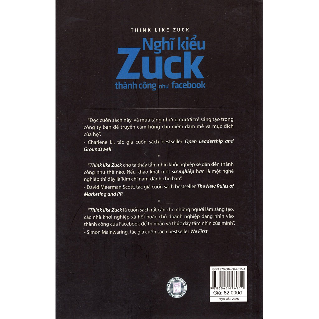 Sách-Nghĩ kiểu Zuck thành công như facebook