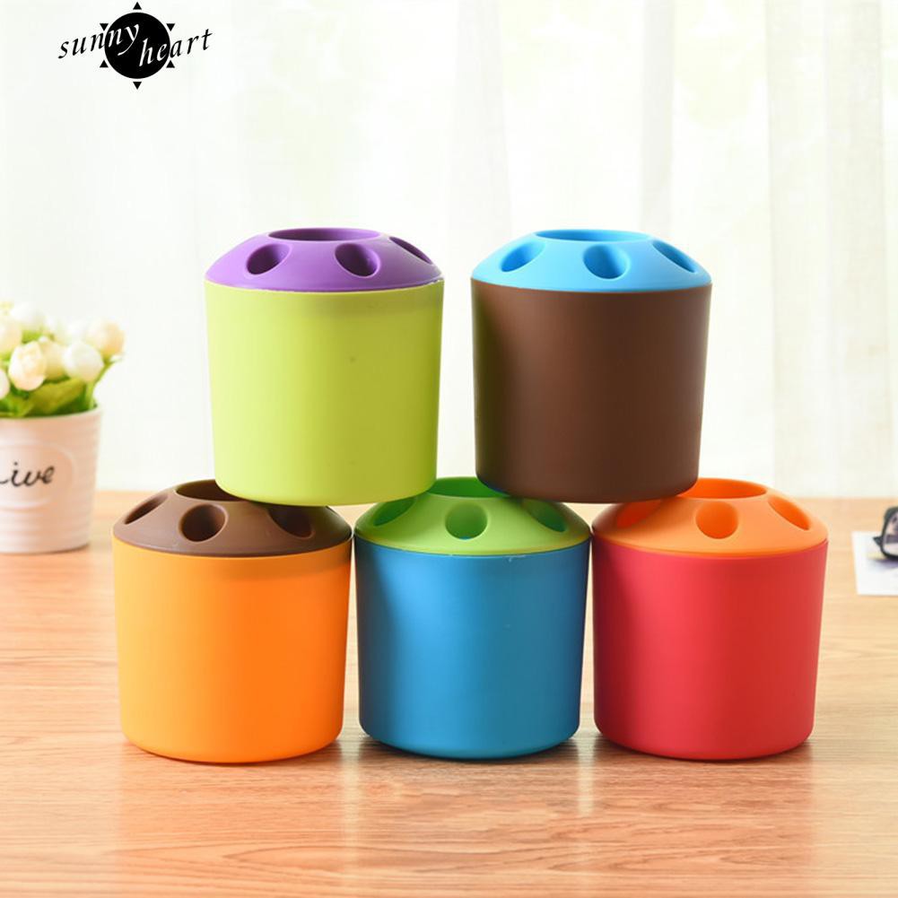 Ống cắm bút / bàn chải đánh răng bằng nhựa đa năng