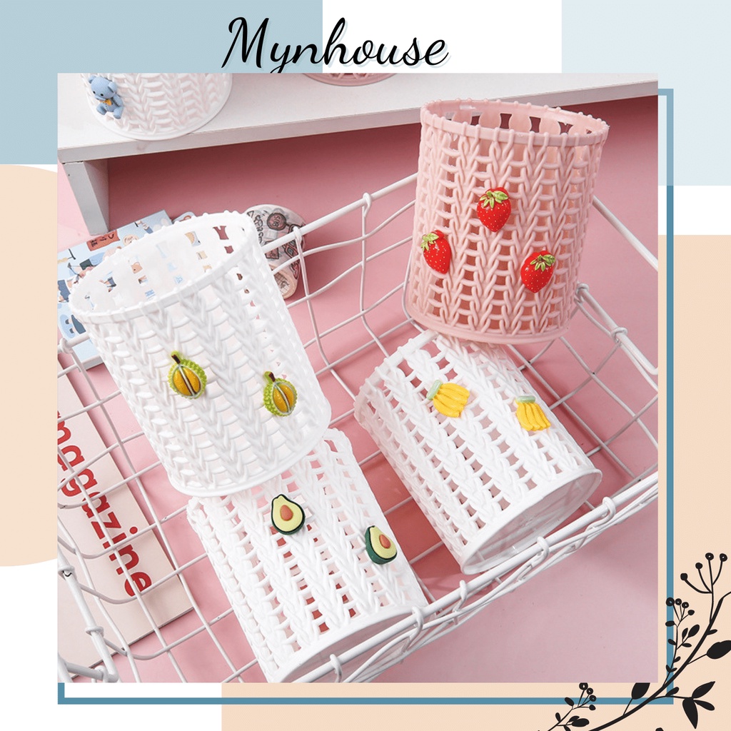 Hộp đựng bút để bàn nhỏ xinh giao ngẫu nhiên