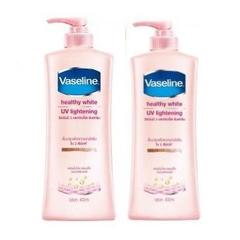 🍀🍀ComBo 2 Sữa Dưỡng Thể Vaseline Healthy White UV Lightening - 400ml Thái Lan