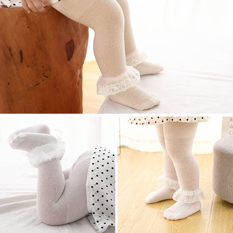 Quần Tất Cotton Giữ Ấm Dành Cho Bé Gái