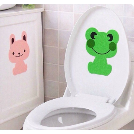 Miếng dán khử mùi toilet, khử mùi hình thú ngộ nghĩnh