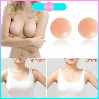 2 Miếng dán ngực - bra dán silicon mặc áo cổ trễ - hở lưng - hở vai