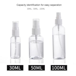 Bình xịt trong suốt 30ml 50ml 100ml