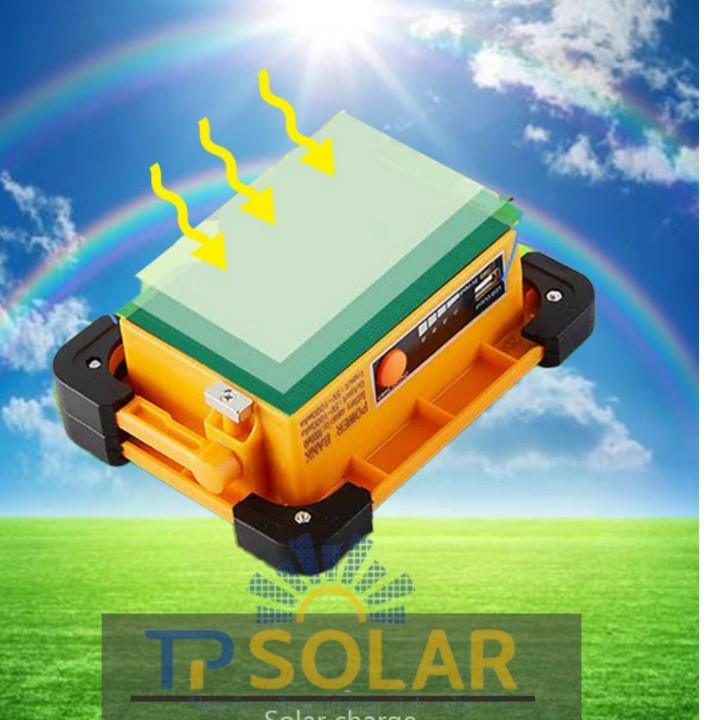[Mã ELHAMS5 giảm 6% đơn 300K] ĐÈN PIN XÁCH TAY năng lượng mặt trời đa năng kiêm sạc dự phòng X Solar siêu sáng