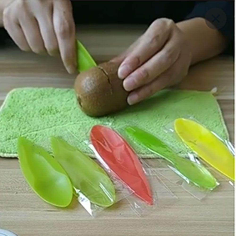 Sfbsf Muỗng Ăn Kiwi Bằng Nhựa Nhiều Kiểu Dáng