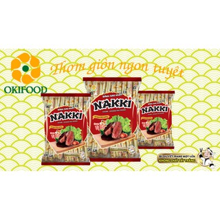Bánh gạo Nhật NAKKI hương vị bò 150g