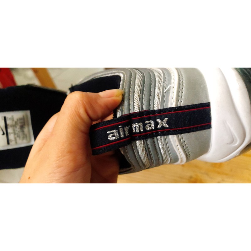 Giày unisex nam nữ Nike Air Max 97 dạ quang, size 36 và 40