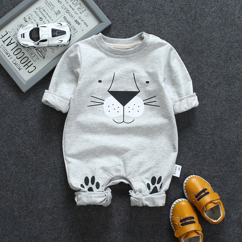 Bodysuit Cotton Mịn Hình Sư Tử Dễ Thương | BigBuy360 - bigbuy360.vn