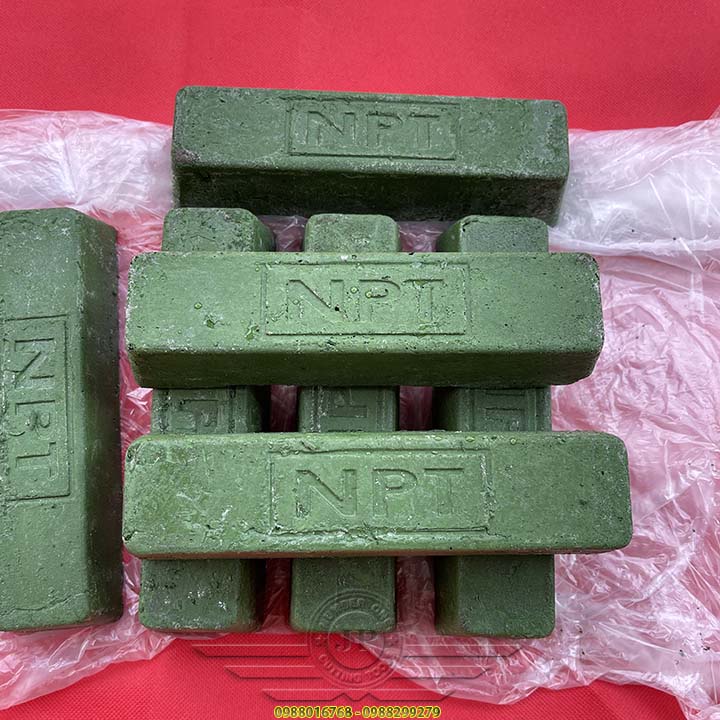 Lơ Sáp Xanh Đánh Bóng Inox Siêu Gương