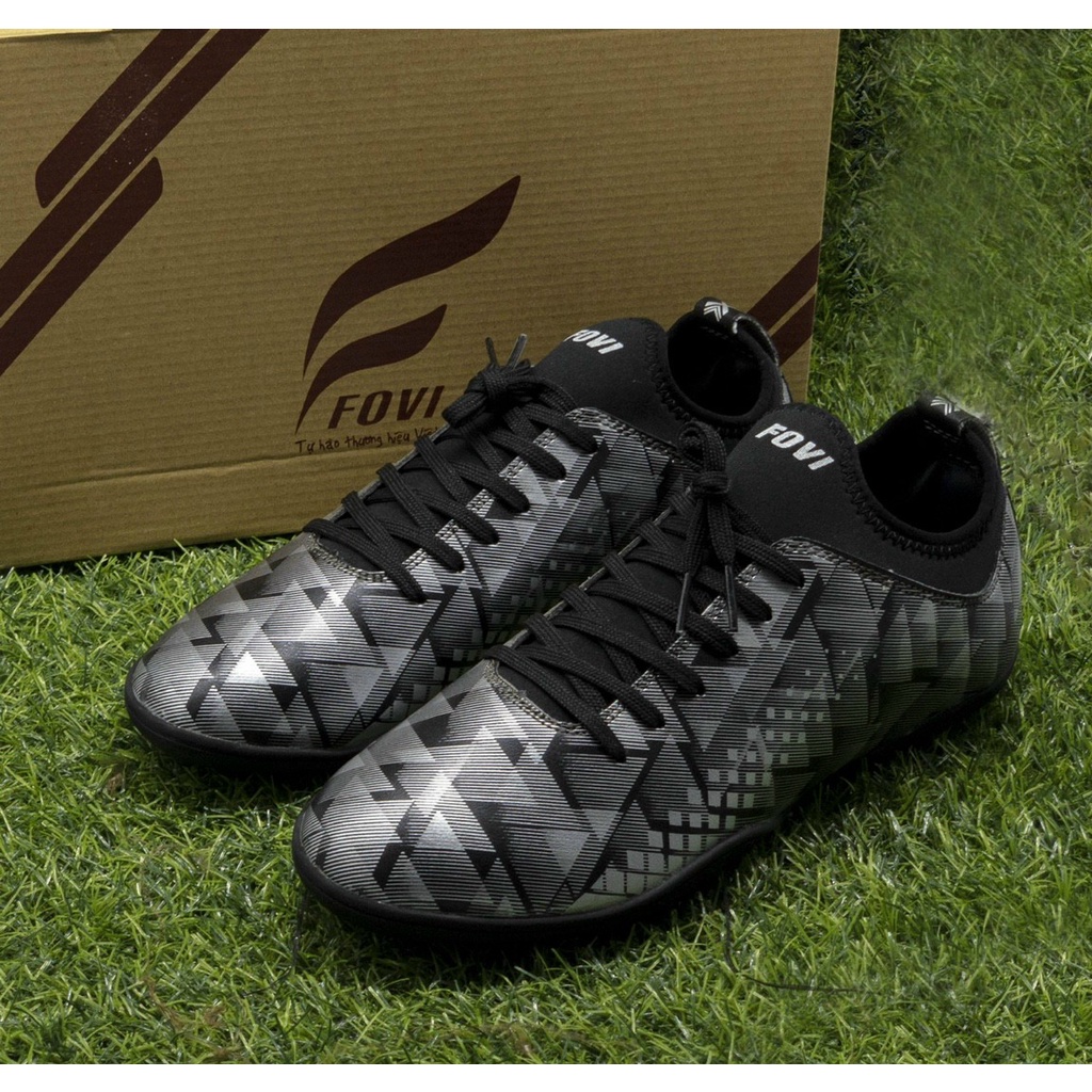 Giày đá bóng Fovi Debut giày đá bóng sân cỏ nhân tạo hàng cao cấp giá rẻ full hộp chính hãng Fovi Debut X19