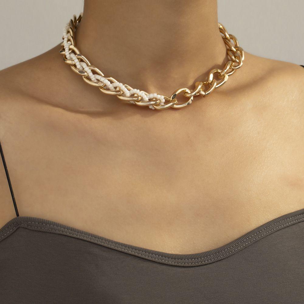 AROMA Vòng cổ Nhiều Lớp Thời Trang Cá Tính Cho Nữ