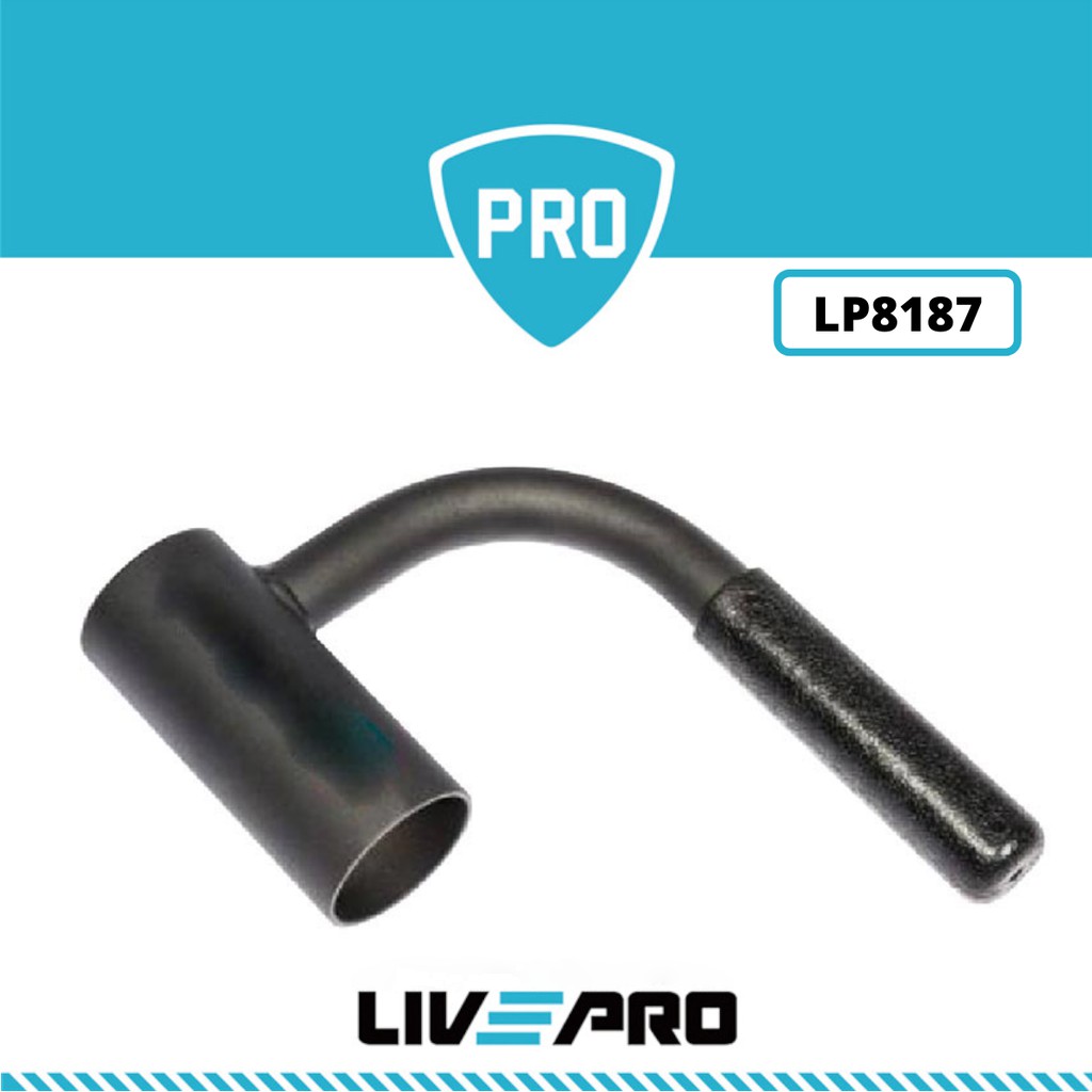 Thanh kéo Tbar tập lưng xô với tạ đòn thương hiệu Livepro dùng tập gym thể hình