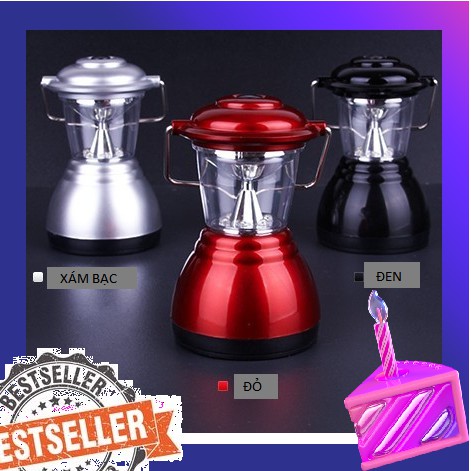 ĐÈN LỒNG NGOÀI TRỜI ĐÈN BÀN  CẦM TAY 6  LED TIÊT KIÊM NĂNG LƯỢNG THẾ HỆ MỚI (TẶNG KÈM PIN)