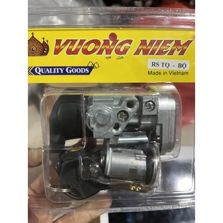 Ổ khoá trước sau RS TQ chìa 6 cạnh Vương Miện