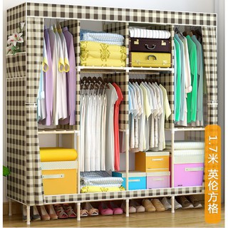 Tủ vải khung gỗ 4 buồng cao cấp tủ vải khung gỗ 3 buồng