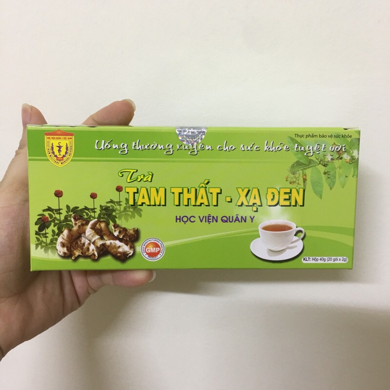 Trà Tam Thất Xạ Đen  Học Viện Quân Y - Hỗ trợ điều trị ung thư.
