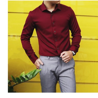 Áo sơ mi nam hàn quốc body sn906