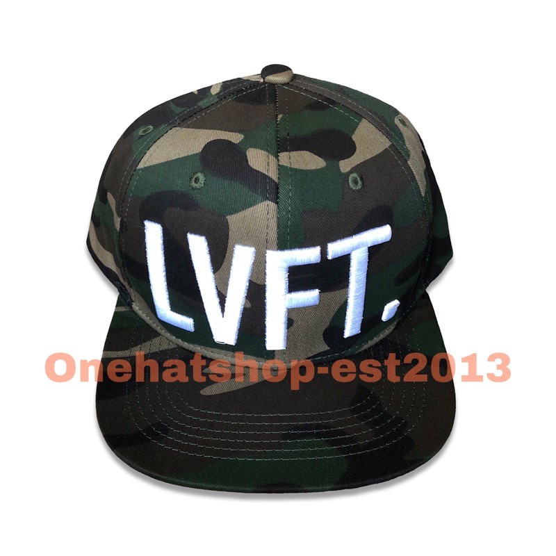 Nón thời trang snapback logo LVFT vải camo lính đứng fom chất lượng cao