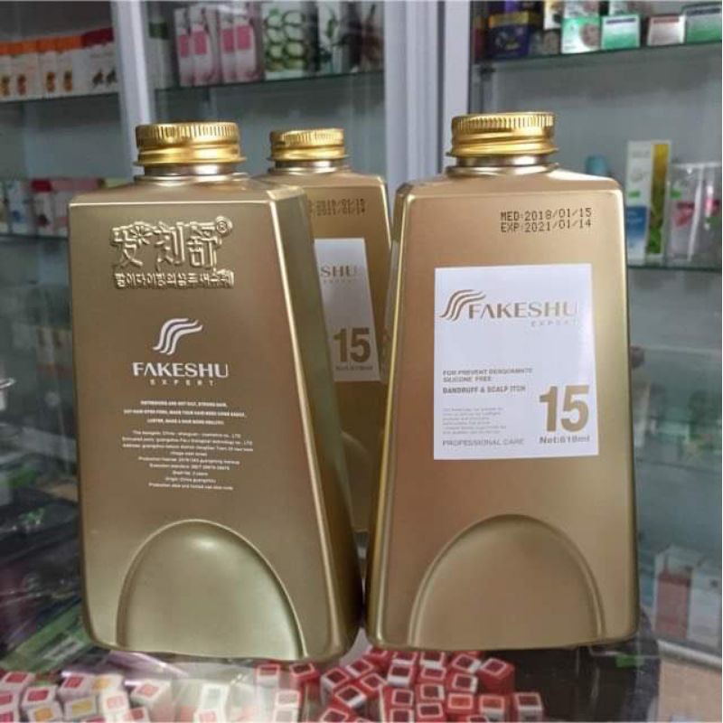 ✔️Hấp fakeshu 750ml,phục hồi tóc sau hư tổn