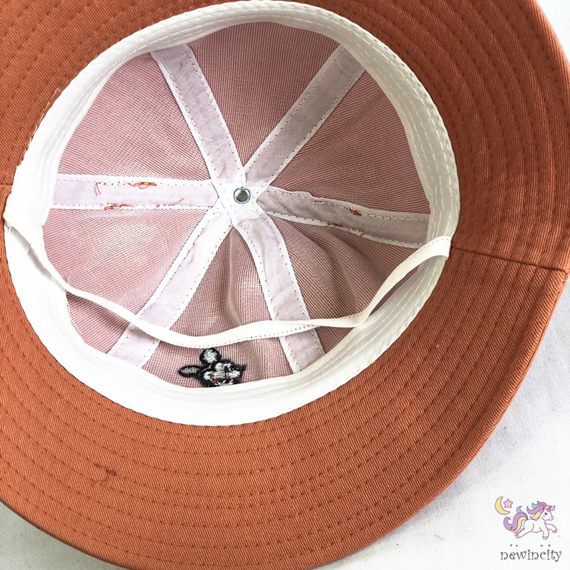 Mũ rộng vành in họa tiết hoạt hình phối tai chuột Mickey đáng yêu xinh xắn dành cho trẻ em