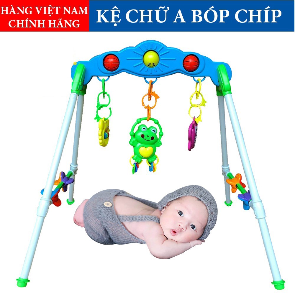 Combo Đồ Chơi Kệ Chữ A, Bóng Thị Giác, Sách Vải, Xúc Xắc Cầm Tay Cho Bé- Tặng 1 xúc xắc gỗ