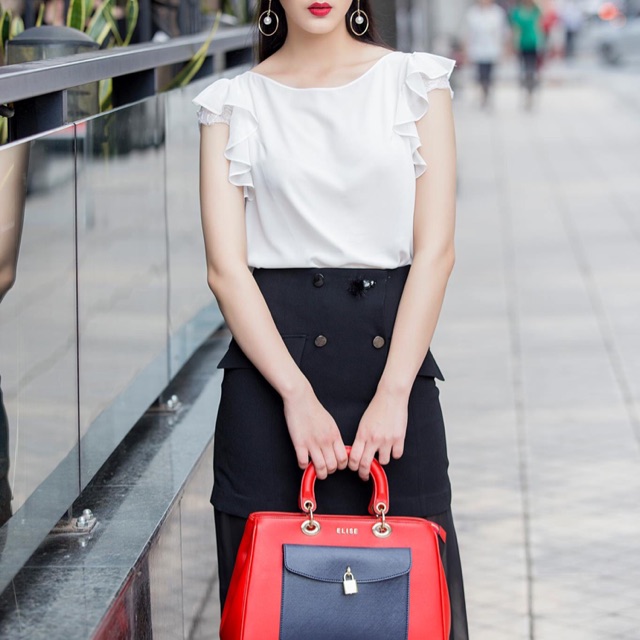 Chân váy đen Elise size SX