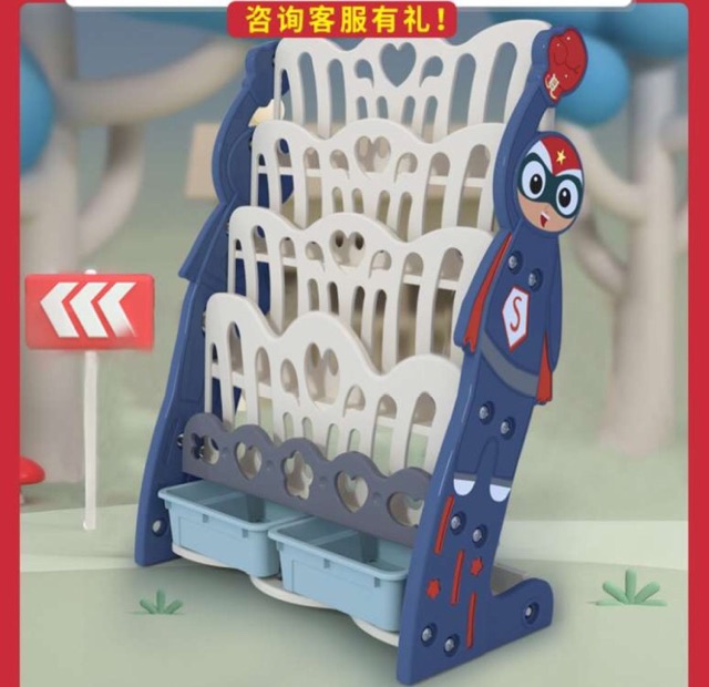 Kệ sách trẻ em siêu nhân