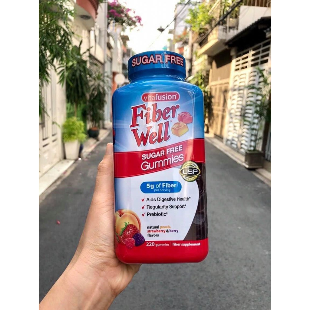 KẸO DẺO BỔ SUNG CHẤT XƠ VITAFUSION FIBER WELL