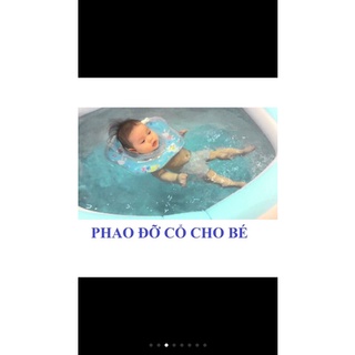 Phao tắm đỡ cổ an toàn cho bé