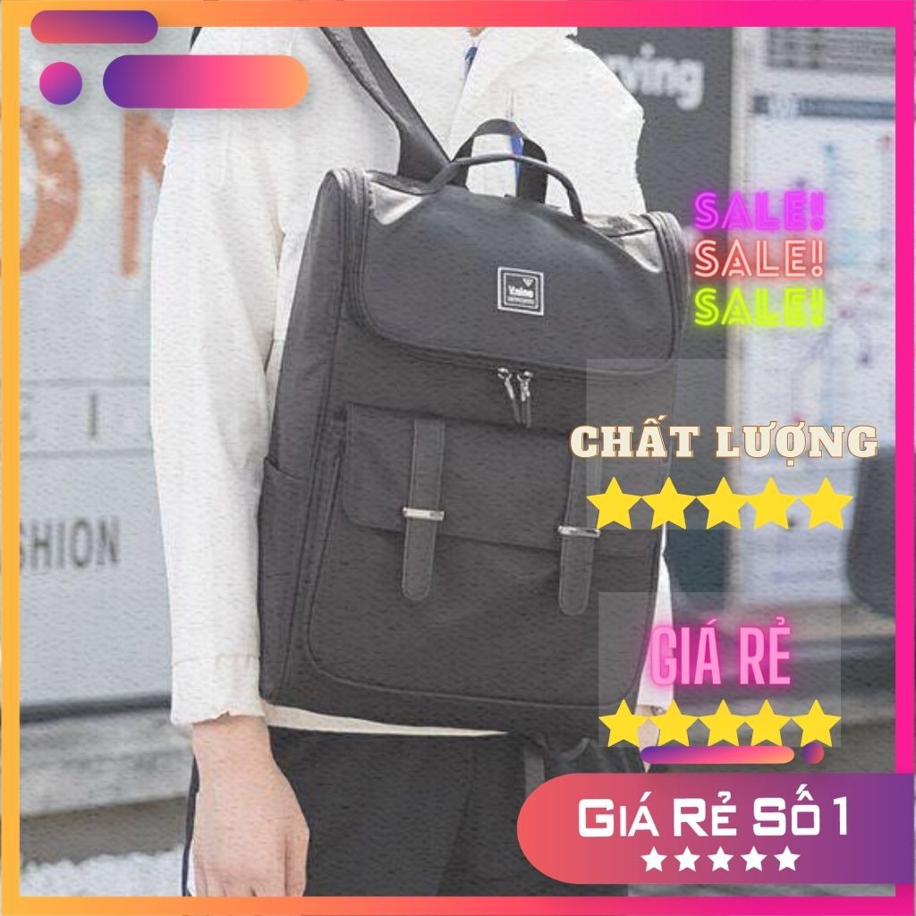 Balo Thời Trang Hàn Quốc HIGH basic Unisex Nam Nữ Đen Xám Xanh Chuyên Đựng Laptop