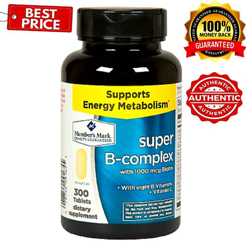 Super B Complex Biotin 1000mg Cam Kết Chính Hãng | BigBuy360 - bigbuy360.vn