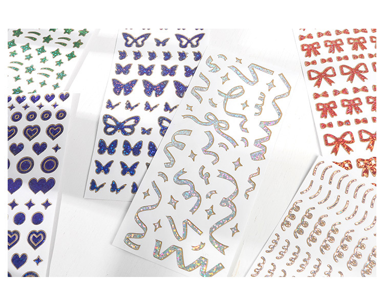 1 tấm nhãn dán trang trí dễ thương sáng tạo