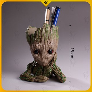 Hộp Đựng Bút Groot (Chậu Cây Mini) - 14cm