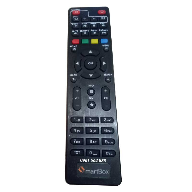 Điều Khiển Remote Đầu Thu VNPT SmartBox Giá Rẻ