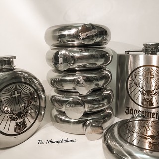 Hipflask (Bình đựng rượu) Jagermeister kèm phễu - 150ml