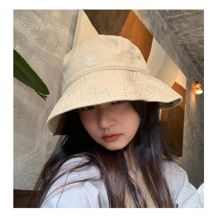 Mũ Bucket Che Nắng Cỡ Lớn Thời Trang Xuân Hè Phong Cách Nhật Bản Cho Nữ