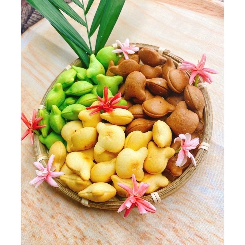Bánh Gấu Nhân Kem Sữa Mix 3 Vị❤️Loại Đặc Biệt❤️Ngậy Thơm Ngon- hũ 300gr_ Đồ ăn Vặt CemLYHN