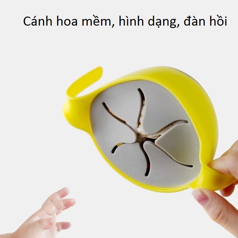 Bát Tập Ăn Dặm Uống Nước Cho Bé Silicol Kèm Ống Hút Chống Rơi MISUTA