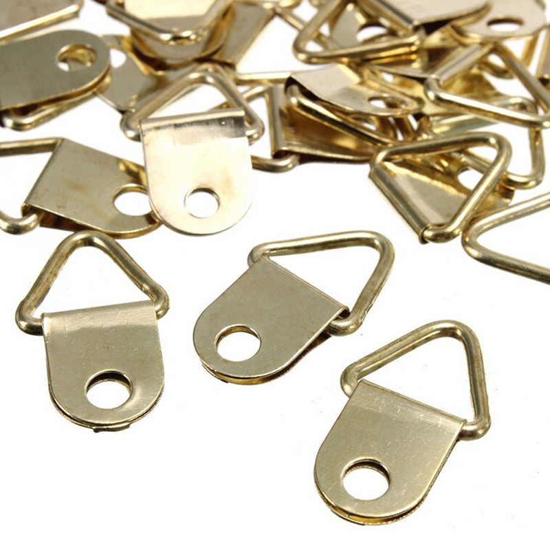 Hl Set 20 Móc Treo Khung Ảnh Hình Tam Giác