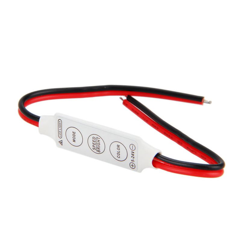 Mô Đun Điều Khiển Có Dây 5X12V Kèm Đèn Nhấp Nháy Cho Xe Hơi / Nhà Ở