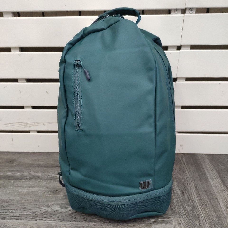 Balo Đựng Vợt Tennis Wilson Minimalist Backpack Green 2019 #WRZ865995