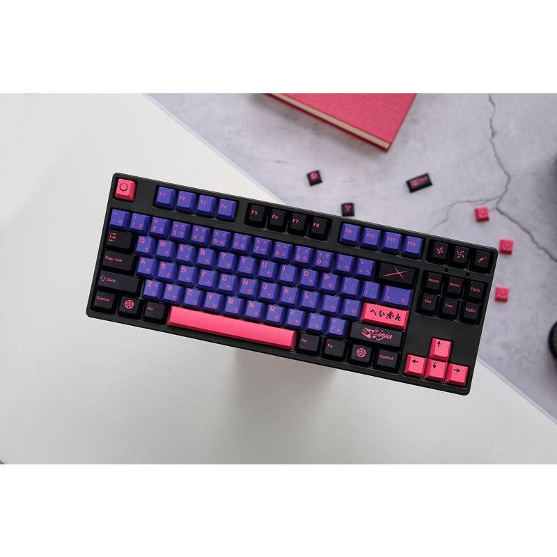 Gói phím GMK Ninja, 129 phím Keycaps Cherry Profile DYE-SUB Cá nhân hóa GMK Keycaps cho Bàn phím cơ / Bàn phím cơ trò chơi Ninja