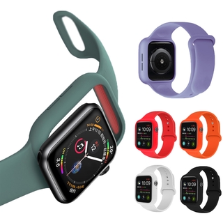 Dây Đồng Hồ Thay Thế LYKRY Bằng Silicon Cho Apple Watch 6 5 4 44mm
