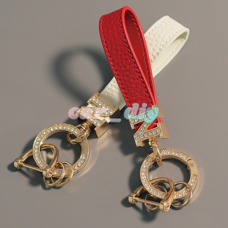 Móc Khóa Da PU Mới Cho Chìa Khóa Xe Hơi