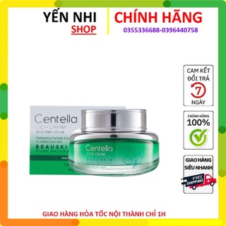 [HÀNG CHÍNH HÃNG] KEM DƯỠNG TÁI TẠO PHỤC HỒI DA BEAUSKIN CENTELLA CICA 50g