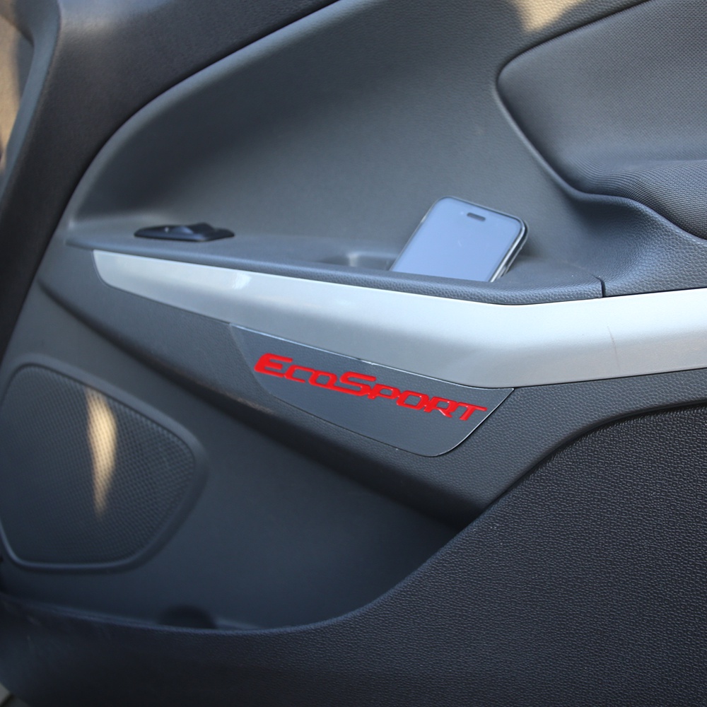 Set 2 Hộp Đựng Đồ Gắn Tay Vịn Cửa Xe Hơi Ford Ecosport 2013-2017